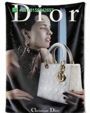 Dior Throw Blankets